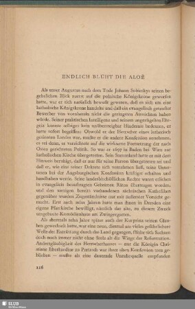 Endlich Blüht Die Aloë