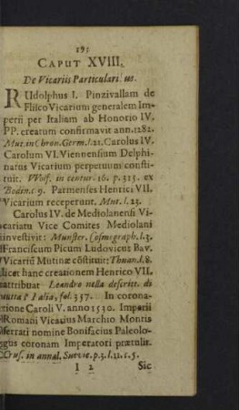 Caput VIII. De Vicatriis Particularibus.