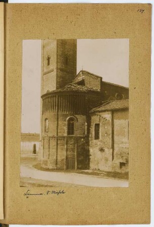 San Michele, Cremona: Choransicht (aus: Skizzen- und Fotoalbum 4)