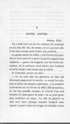 X. Notre Joffre