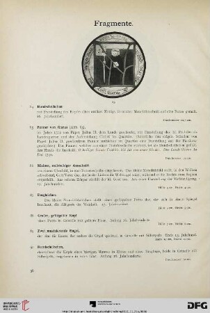 Fragmente (Nr. 84-90)