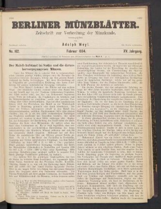 No. 162. Februar 1894