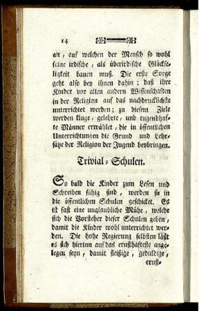 Trivial-Schulen.