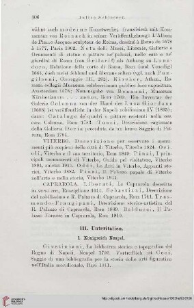 III: Unteritalien