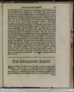Das siebenzehende Capitel