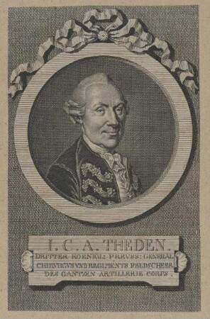 Bildnis des I. C. A. Theden