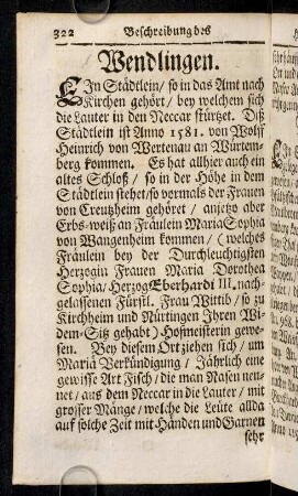 322-328, Wendlingen/Weinsperg/Wildbad/Wildberg/Winnenden