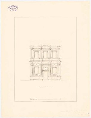 Saving-Bank, Adelaide: Seitenansicht