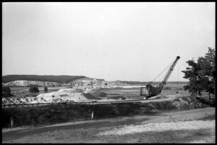 Saarmund: Autobahnbau des Avuszubringer bei Saarmund