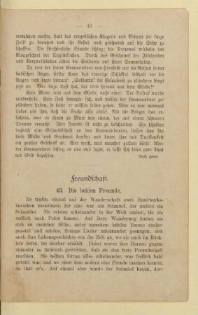 Freundschaft