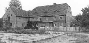 Hähnichen-Quolsdorf. Ehem. Wassermühle im sog. Hinterdorf am Neugraben