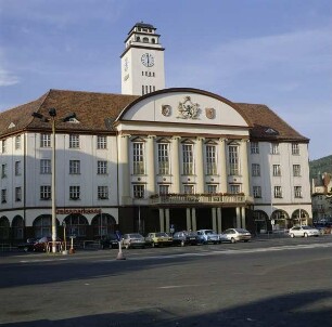 Sonneberg.Neues Rathaus. Hauptfassade von Südwesten