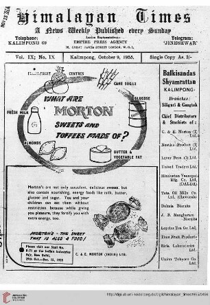 No. IX (09 October 1955)