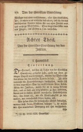 I. Hauptstück. Einleitung. - XIV. Hauptstück. Die vielfüßigen Zoophyten,[...]