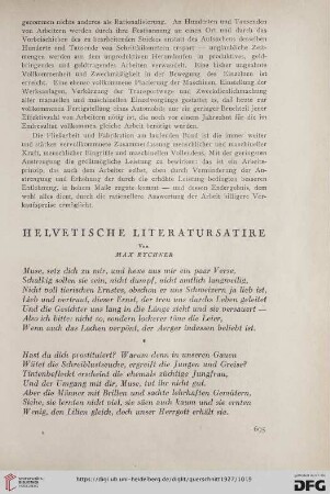 7: Helvetische Literatursatire