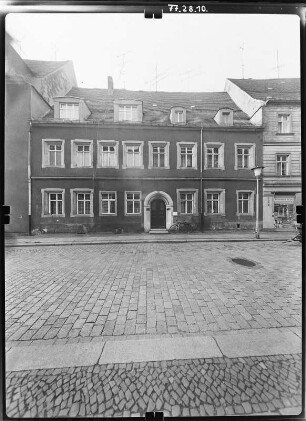 Torgau, Breite Straße. Wohnhaus. Straßenfront