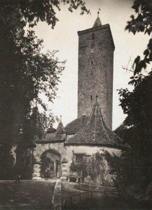 Rothenburg ob der Tauber. Burgtor