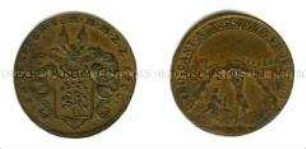 Deutschland, Braunschweig-Lüneburg, Münzmeisterpfennig (Rechenpfennig)