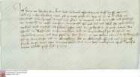 Henne von Liederbach bekundet, dass Graf Johann von Ziegenhain ihn mit dem Zehnten zu Vockerod, Hermeshain wüst und Brechelsdorf wüst, dem ganzen ...