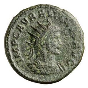 Münze, Antoninian, 270 - 275 n. Chr.