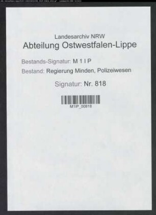 Vorschriften für die Errichtung von Gebäuden, Allgemeines, Band 3