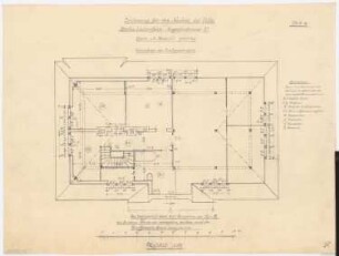 Villa Rewald, Berlin-Lichterfelde: Grundriss DG 1:50