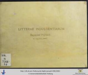 Uniuersis [et] singulis p[raese]ntes l[itte]ras i[n]specturis Raymu[n]dus Peyraudi Archidiacon[us] Aluisien[sis]