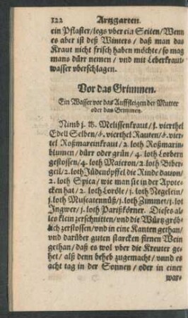 Vor das Grimmen.