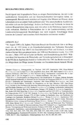 Biographischer Anhang