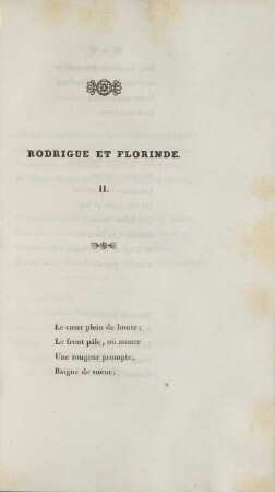 Rodrigue Et Florinde.