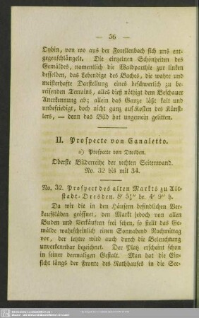 II. Prospecte von Canaletto