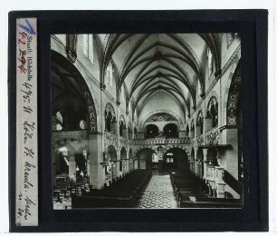 Köln, St. Ursula : Innenansicht, Blick nach W