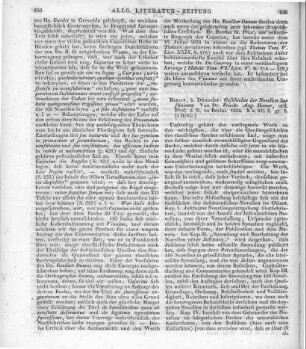 Biener, F. A.: Geschichte der Novellen Justinians. Berlin: Dümmler 1824