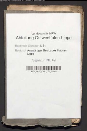 Familie von Quernheim als Lehnsleute Lippes