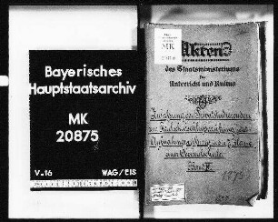 Zulassung von Privatstudierenden zur Realschul-Absolutorialprüfung.