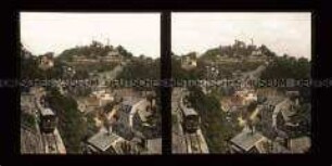 Strecke der Standseilbahn nach Loschwitz, Dresden