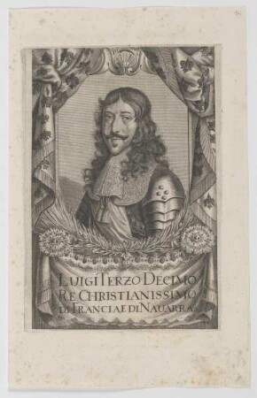Bildnis des Luigie Terzo Decimo Re di Franciae