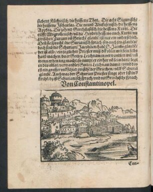 Von Constantinopel.