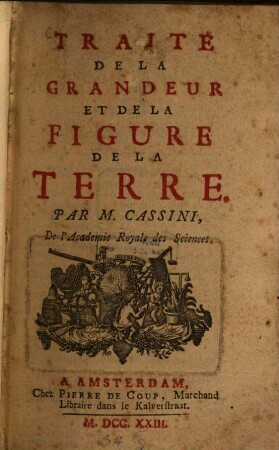 Traité De La Grandeur Et De La Figure De La Terre
