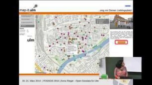 Open Geodata für Ulm - ein Ansatz für das Crowdsourcing von Geodaten auch für nicht OSM'ler