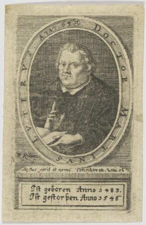Bildnis des Martinvs Luthervs