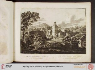 Die süd-westliche Ansicht des Heidelberger Schlosses