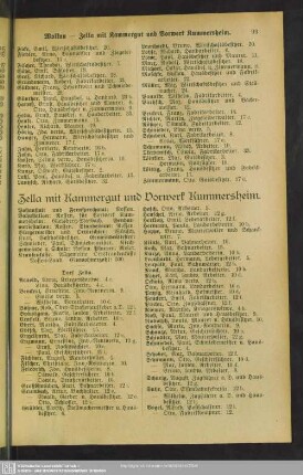 Zella mit Kammergut und Vorwerk Kummersheim