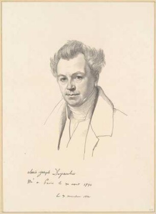 Bildnis Depaulis, Alexis Joseph (1792-1867), Kupferstecher