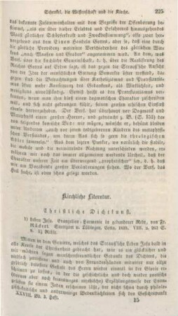 225-245 Kirchliche Literatur