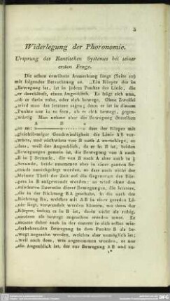 Widerlegung der Phoronomie
