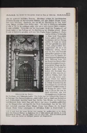 Gesamtansicht des Portals