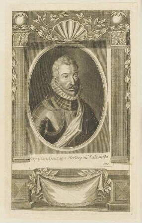 Bildnis des Vespasianus Gonzaga Hertzog zu Sabioneta