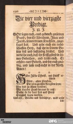 Die vier und vierzigste Predigt.