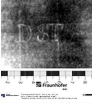 Buchstaben (zweikonturig): DST